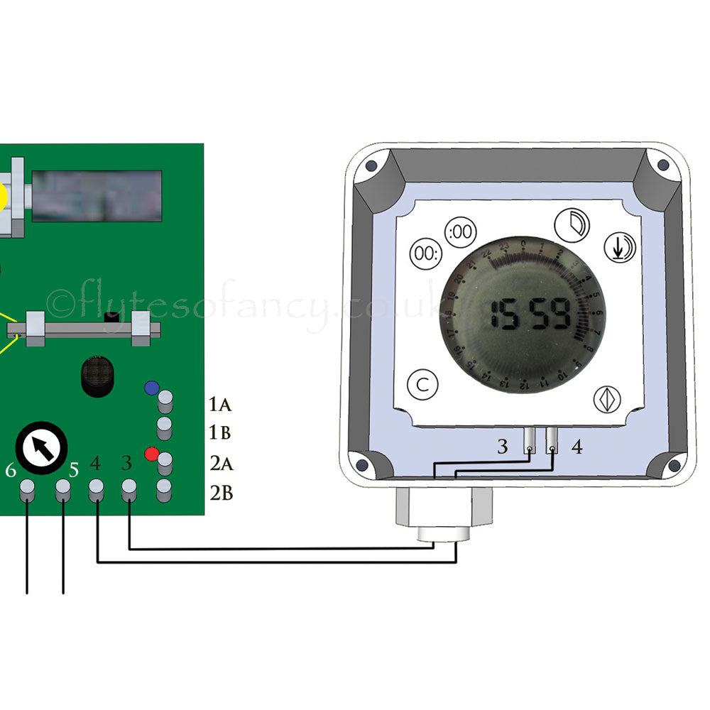 Adding the Timer to circuit board of VSB unit