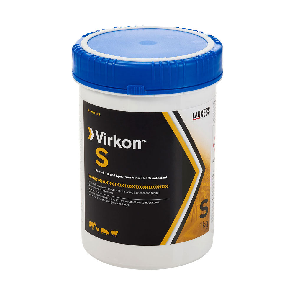 1kg tub Virkon S Disinfectant Powder