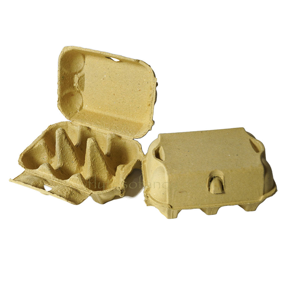 Plain Coloured Egg Boxes, Pale Yellow