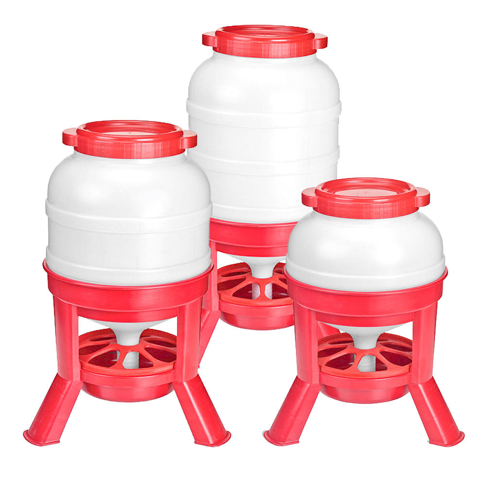 Gaun Tripod Chicken Feeders - 20kg, 30kg and 40kg