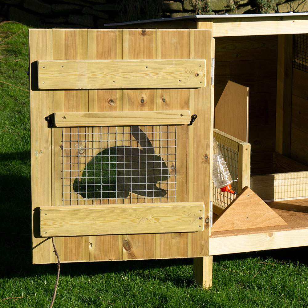 Door of Hoppity Rabbit Hutch