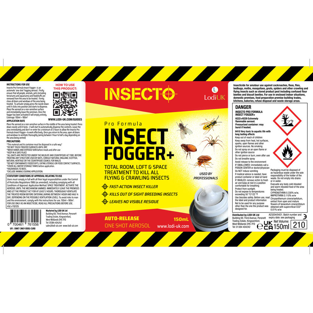 Insecto Insect & Mite Fogger Aerosol