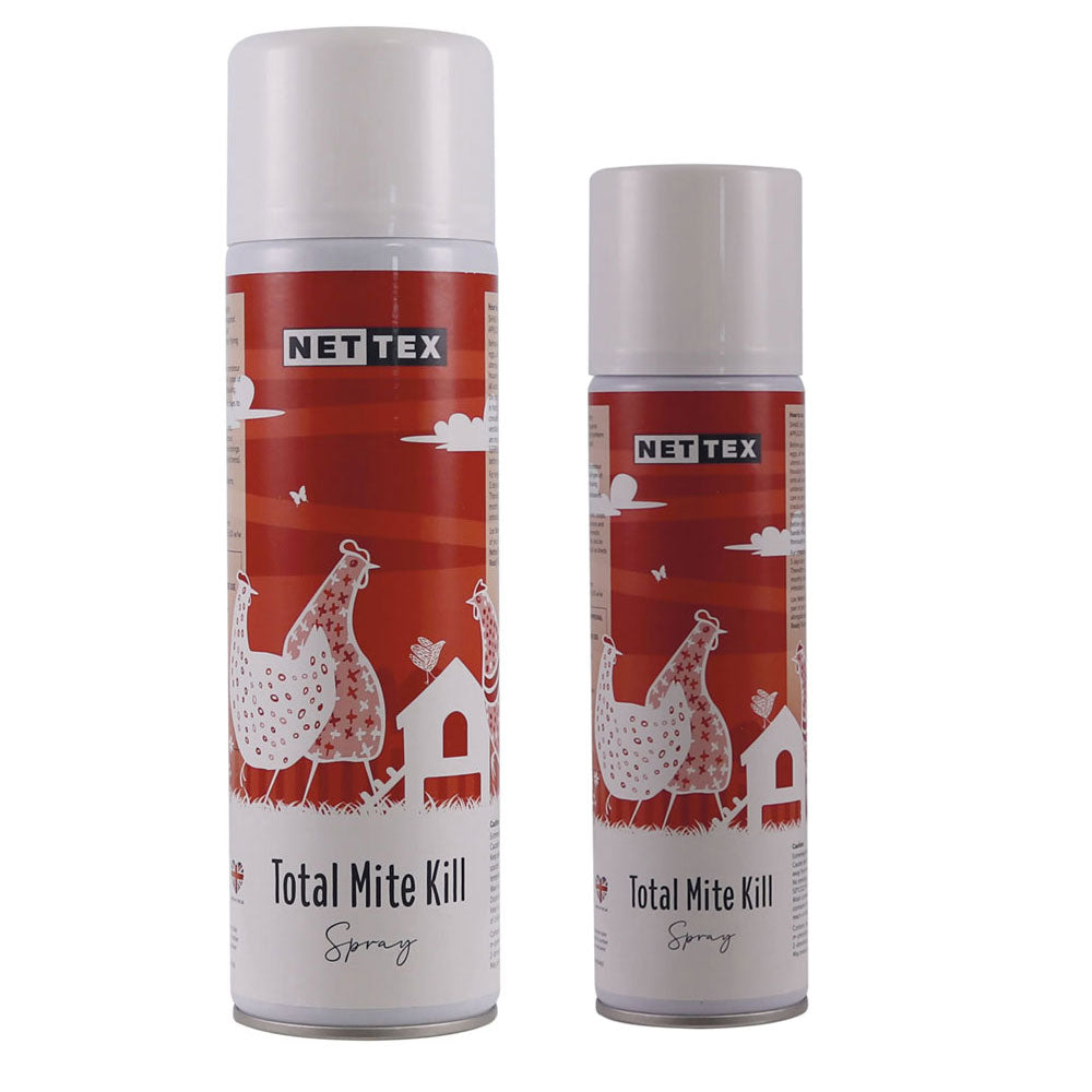 Net-Tex Total Mite Aerosol Spray, 250ml or 500ml