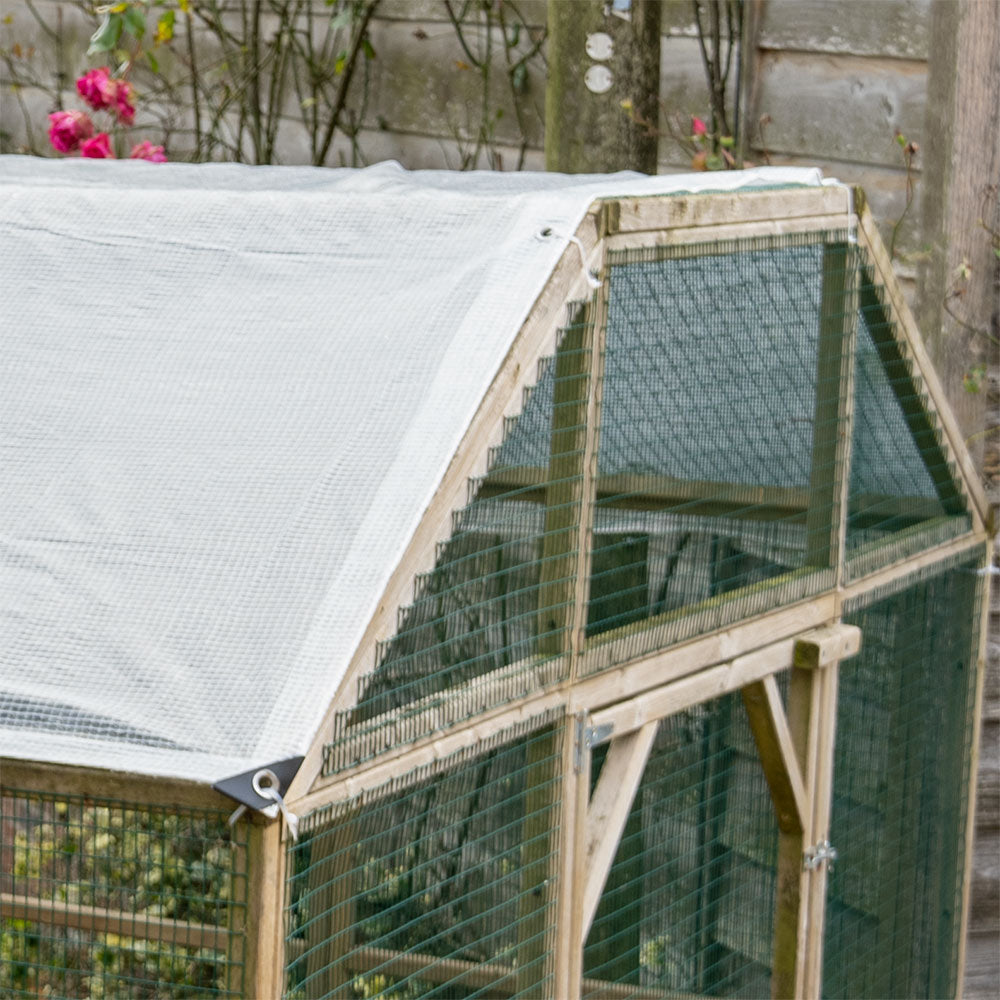 Large Waterproof Chicken Run Cover, 3m x 3m