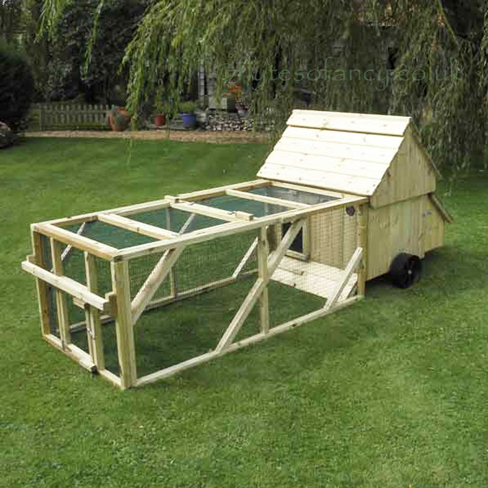 Ranger Six chicken Coop with 6ft Run