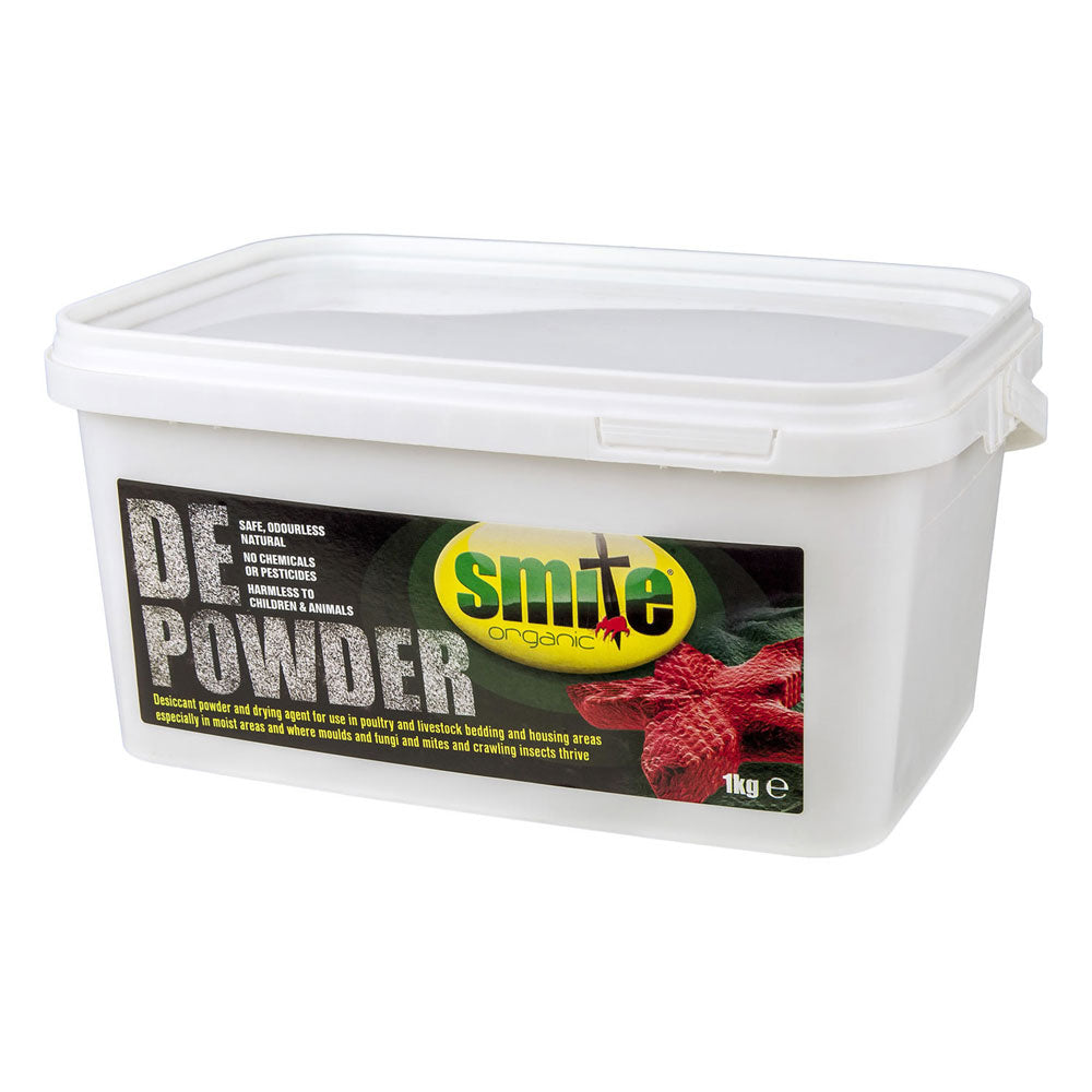 Smite Organic DE Powder, 1kg tub