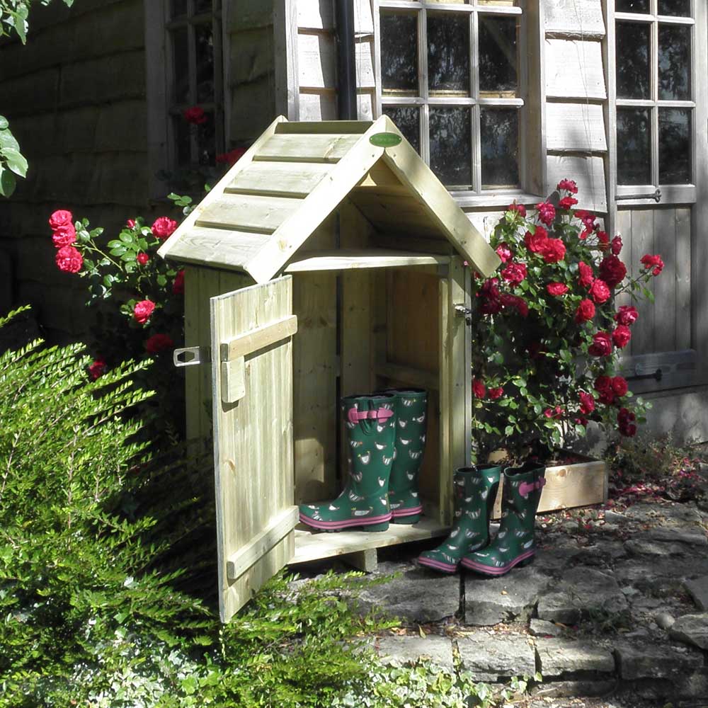 Welly Boot Storage Hut