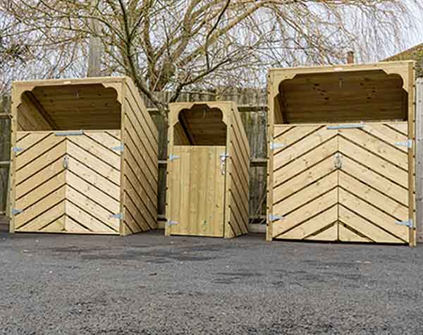 Smarten Your Retail Space with Our Large Wheelie Bin Storage