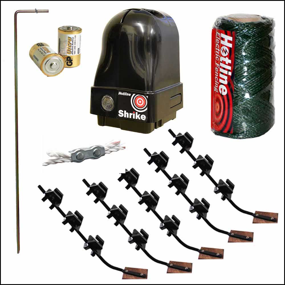 30m Electric Fence for Gardens & Ponds (Battery)
