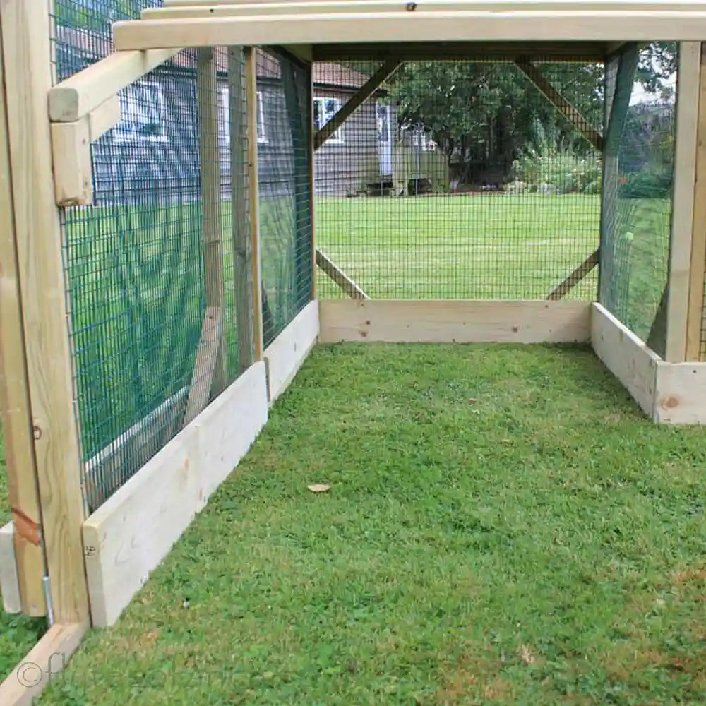 Timber Skirt for Flyte Aviary Chicken Coops