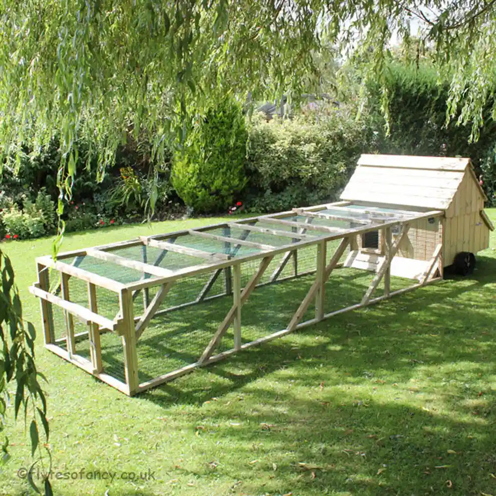 Dorset Ranger Ten Chicken Coop with 12ft Run