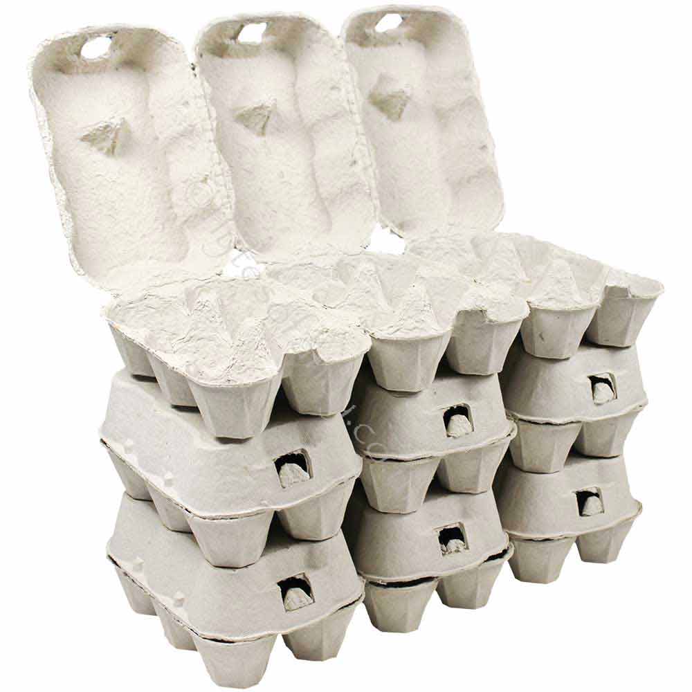 Economy Grey Egg Boxes