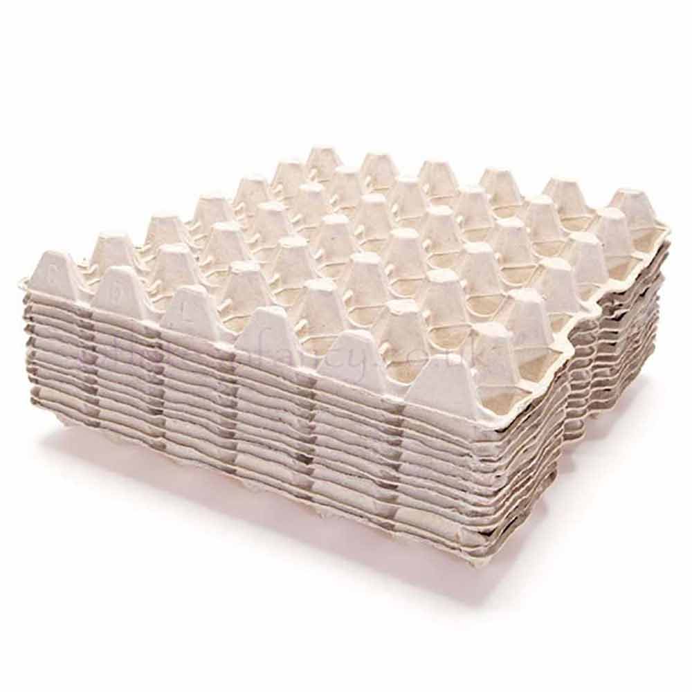 Grey Egg Trays, pack of 10