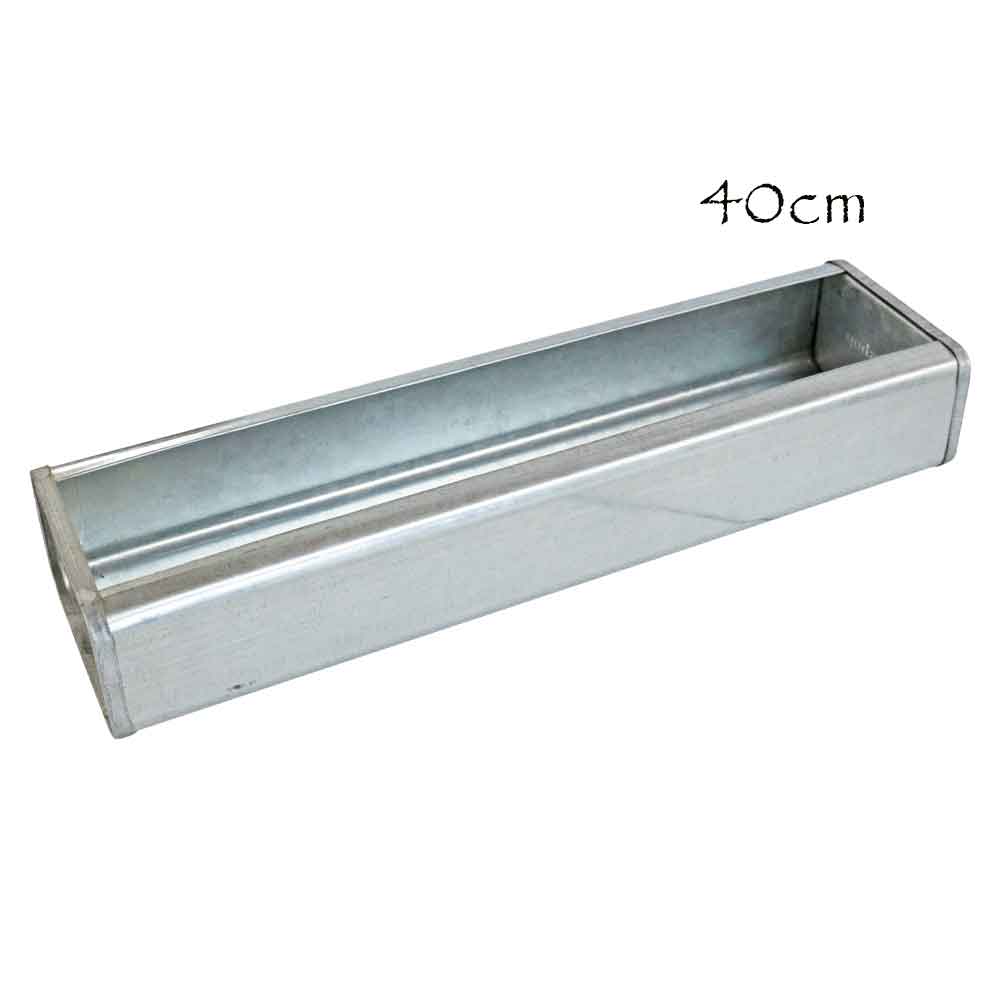 Galvanised Poultry Feeder Troughs