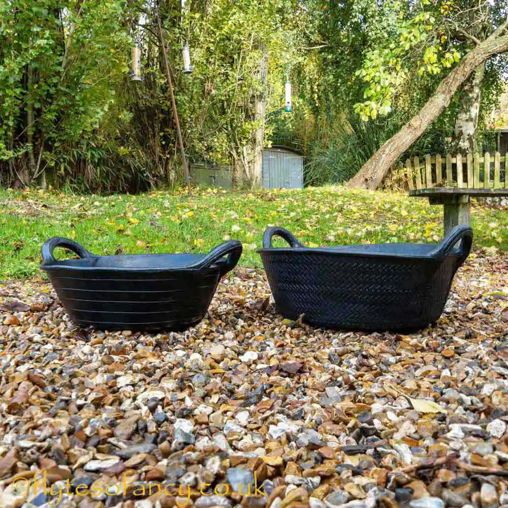 Gorilla Recycled Tyre Trug Baskets (garden)
