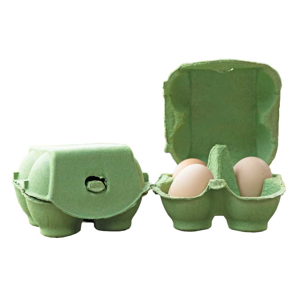 4-Egg Green Egg Boxes