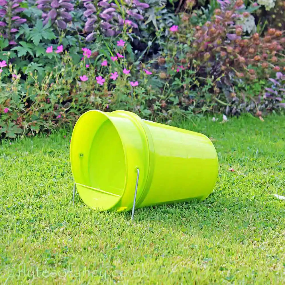 Gaun 6 Litre Green Plastic Bucket Drinker