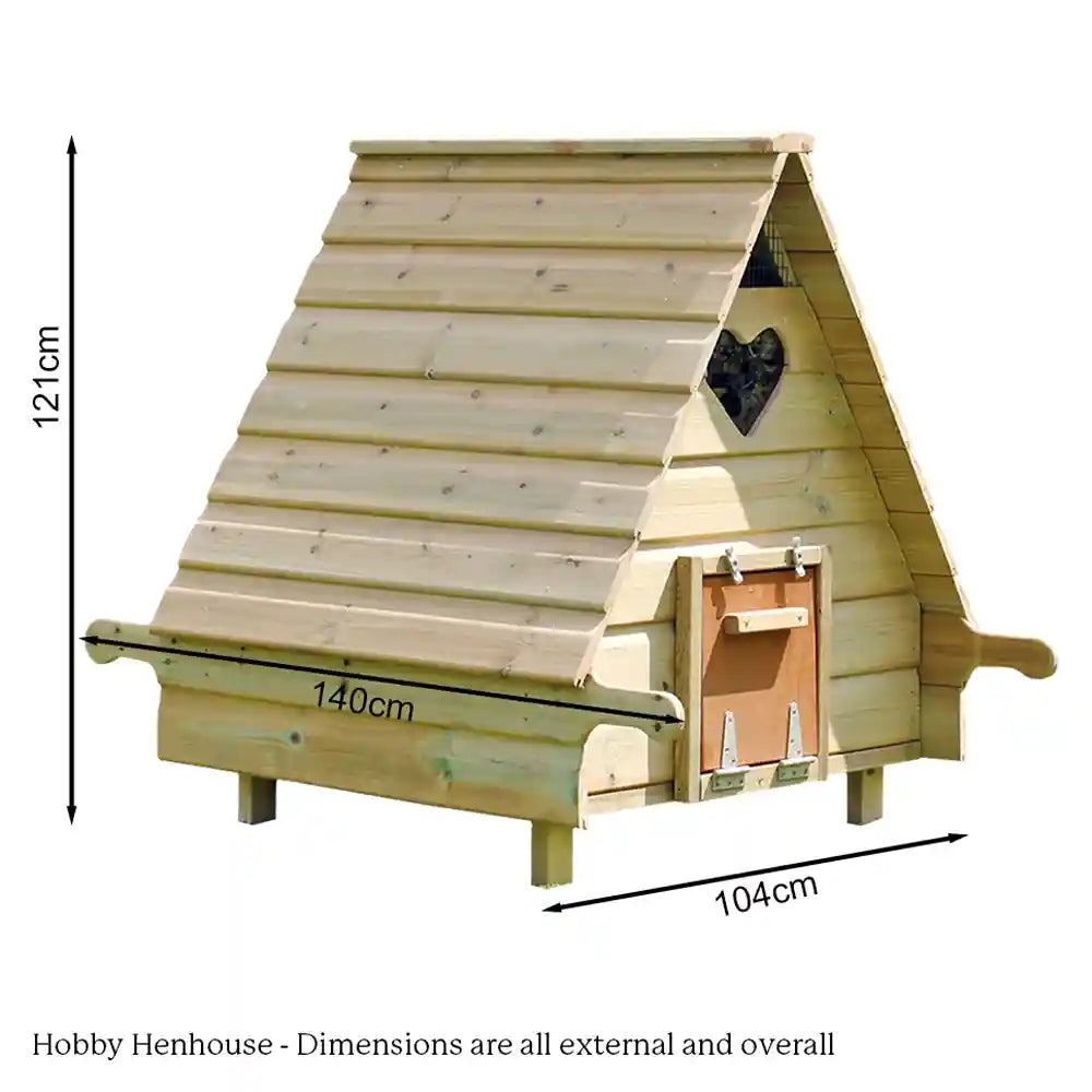 Dimensions of Hobby Hen House
