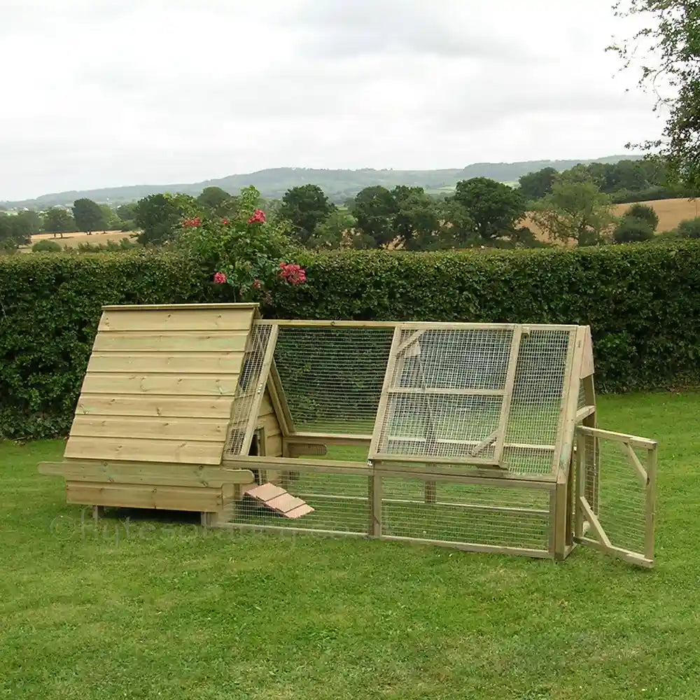 Hobby Hen House, with 6ft Chicken run