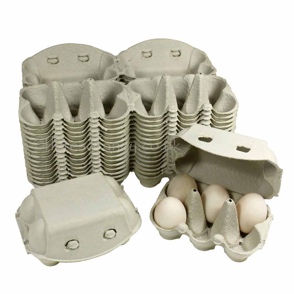 30 Extra Large Grey Egg Boxes