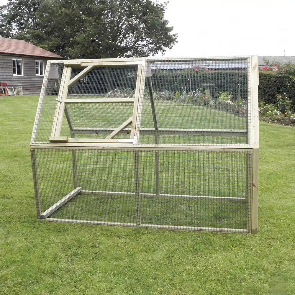 Long Legged Hobby Hen House 6ft Run