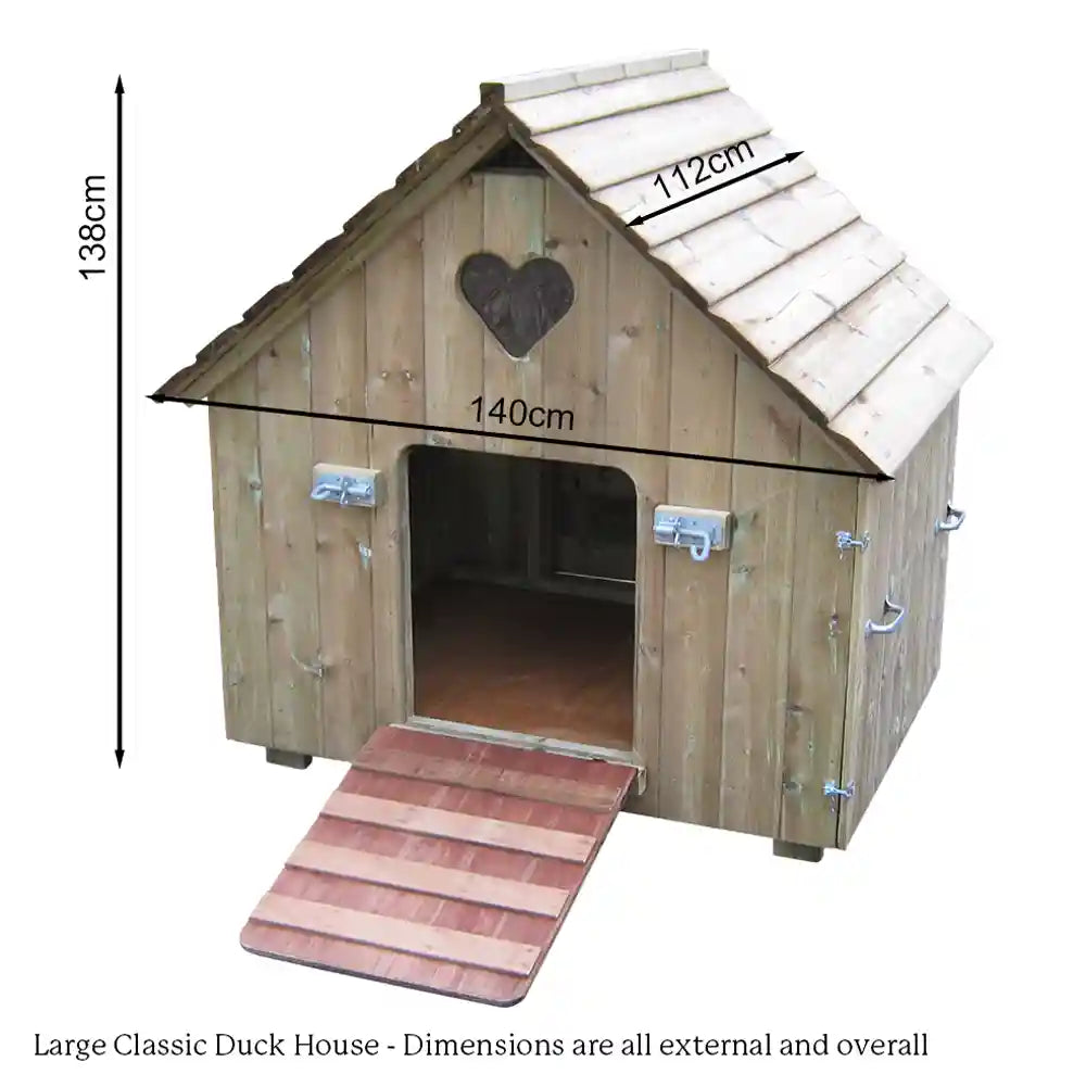 Dimensions of Large Classic Duck House
