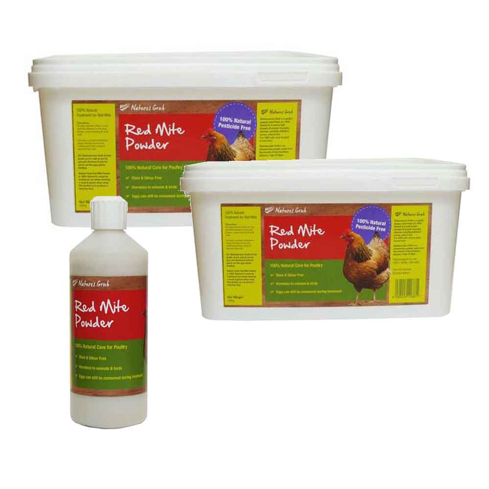 Natures Grub Red Mite (DE) Powder