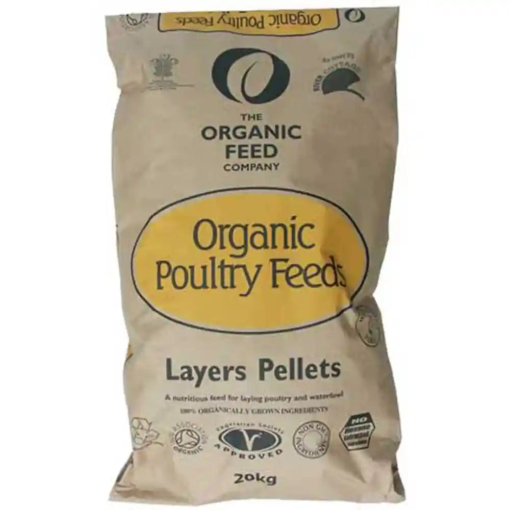 Organic Poultry Layers Pellets - 20kg