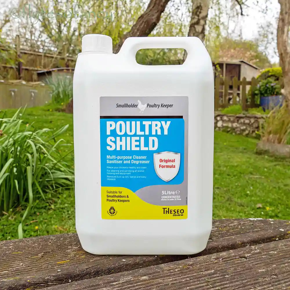Poultry Shield Cleaner & Sanitiser for Chicken Coops Red Mite