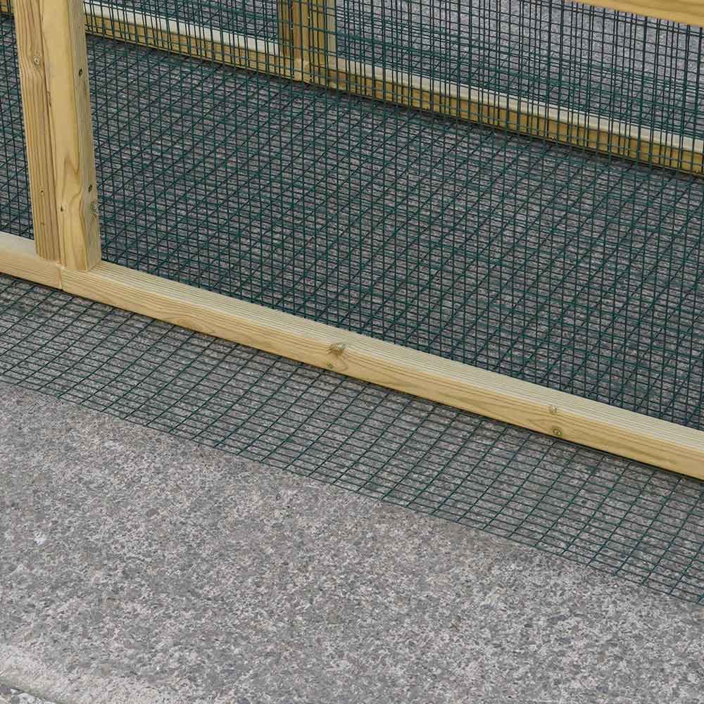 Anti-Rodent Scratch Mat for Poultry Protection Pens