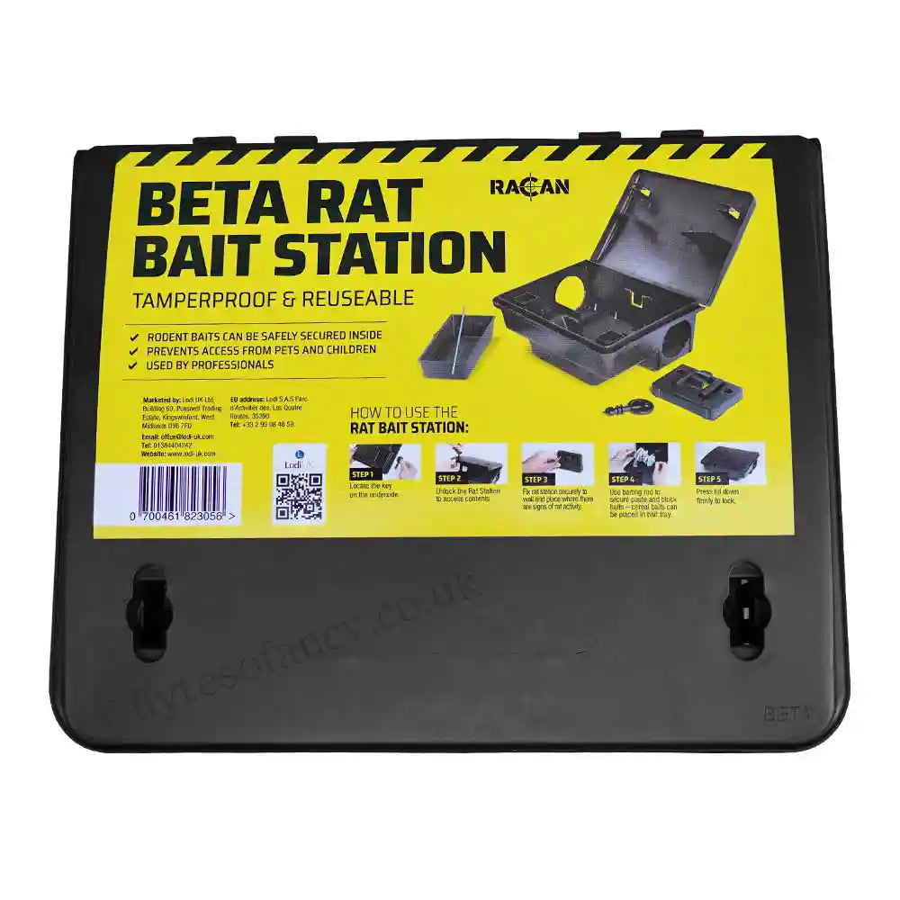 Small Plastic Rat Bait Box