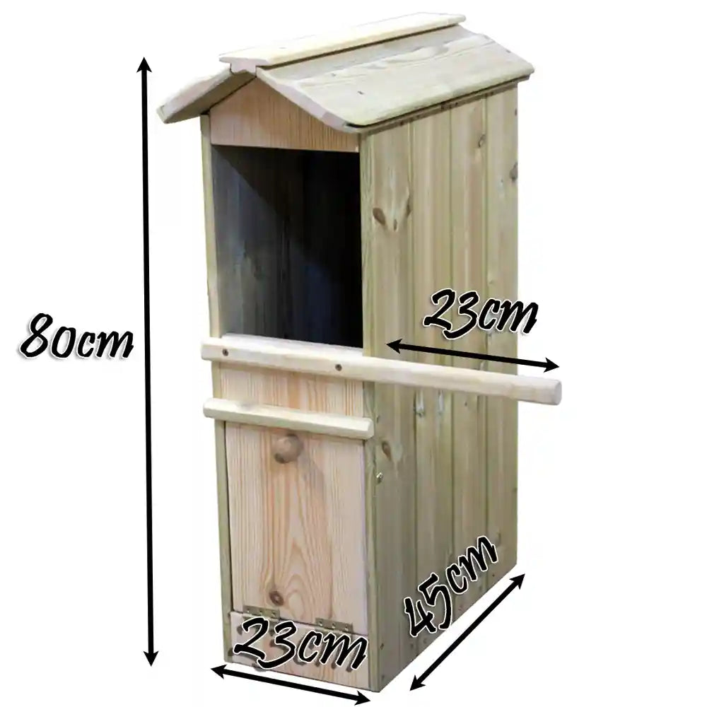 Dimensions of Flyte Tawny Owl Nesting Box