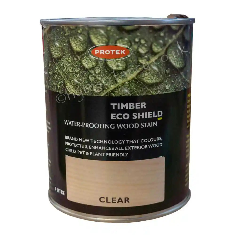 Timber Protector Paint Protek Timber Eco-Shield Wood Protector 1 litre can