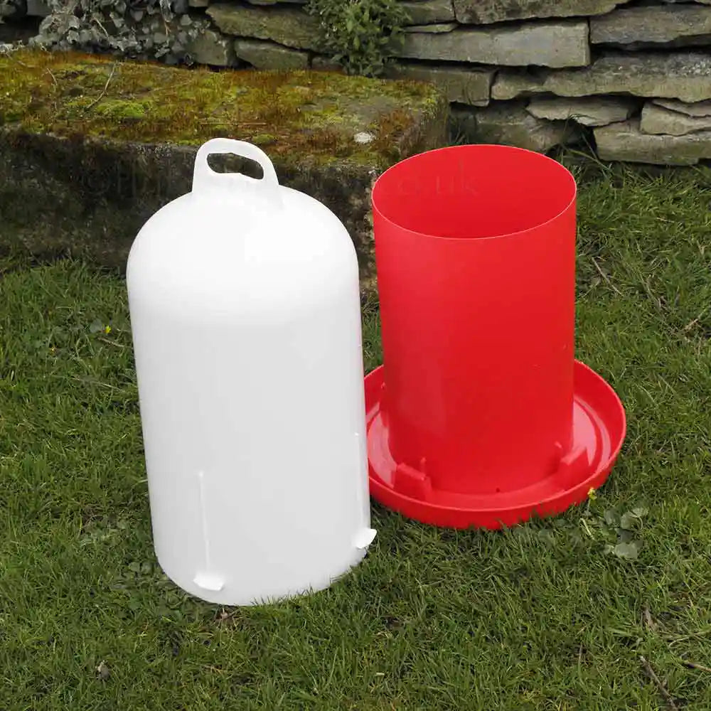 Plastic Trent Chicken Drinker, 12 litre, open