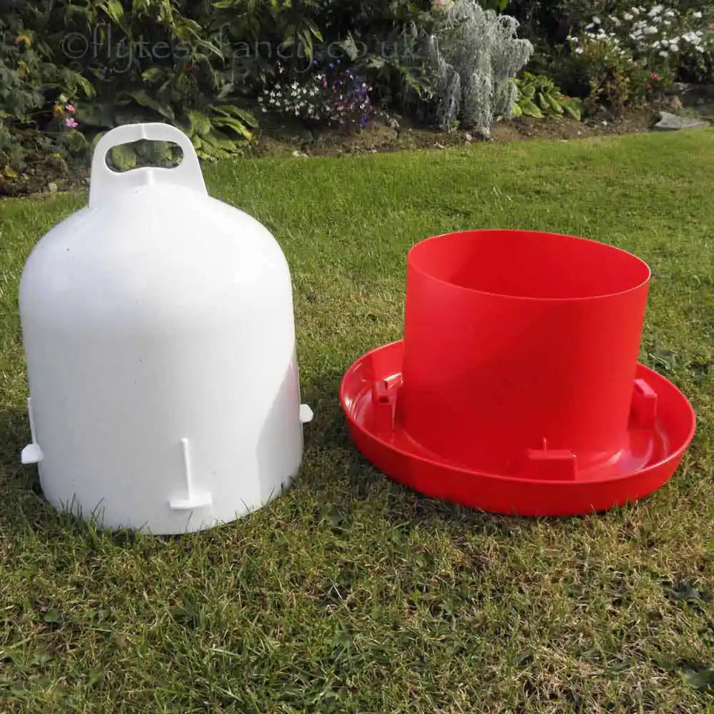 Plastic Trent Chicken Drinkers, 6 litre open