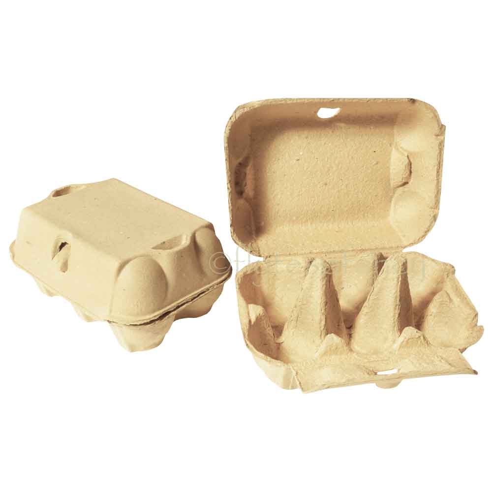 Plain Coloured Egg Boxes, Pale Yellow