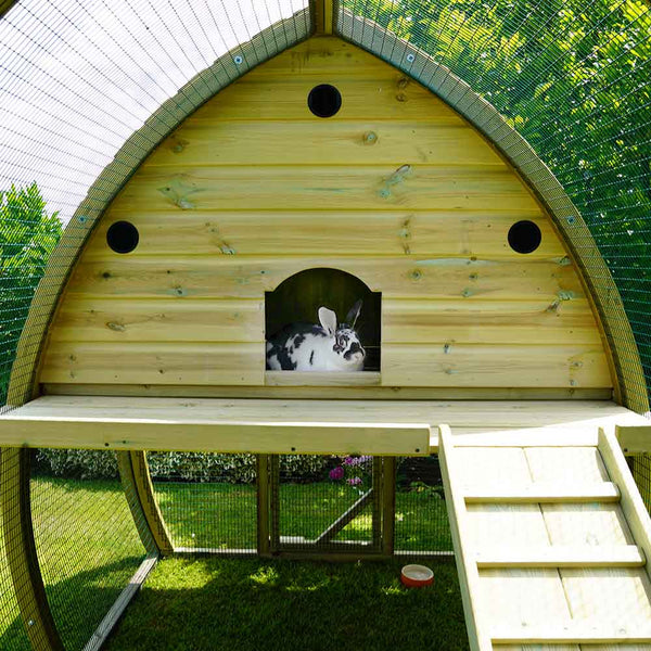 Arched Rabbit House - UK made by Flyte so Fancy