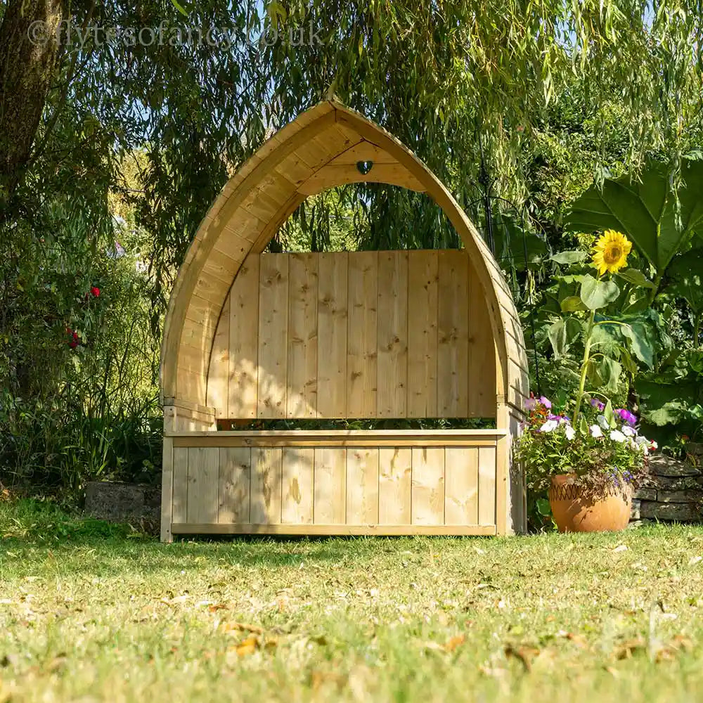 Front view Arched Garden Arbour