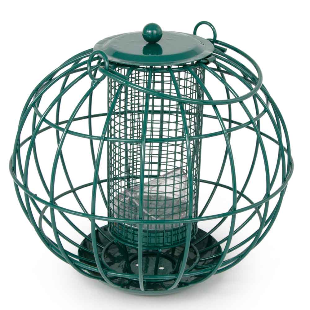 CJW Green Squirrel Proof Peanut Feeder - NEW!