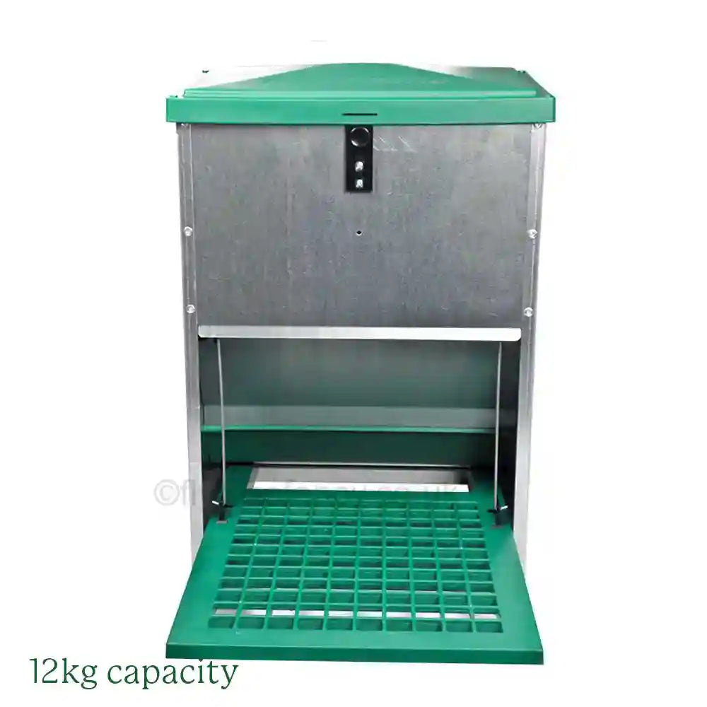 Poultry Treadle Feeder 12kg capacity