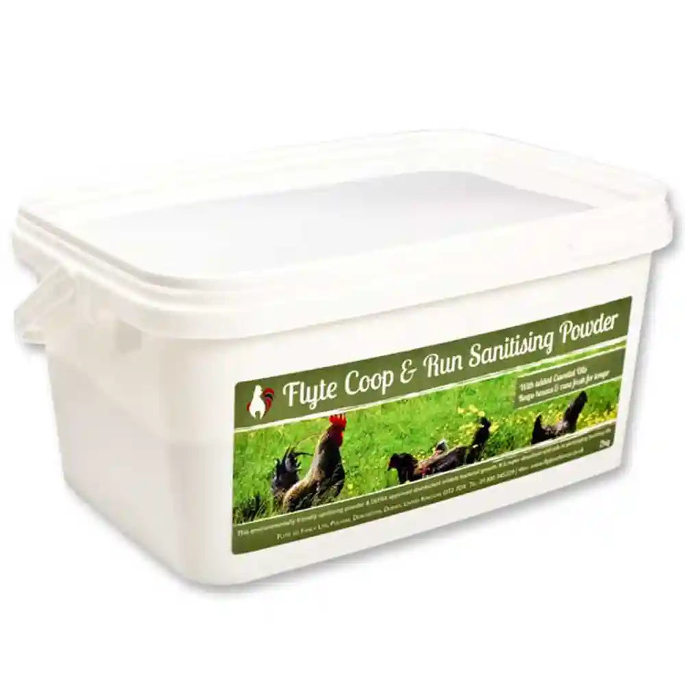 FSF Coop & Run Sanitising Powder - NEW 2.5kg tub