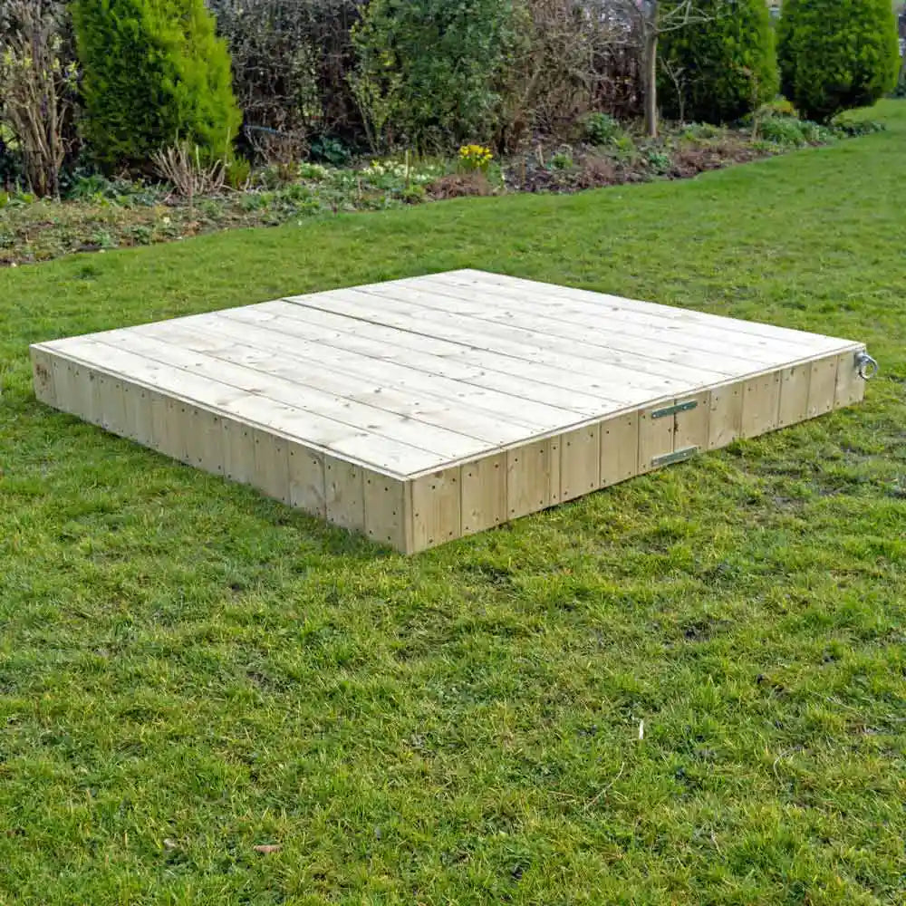 Large Timber Float for Duck Houses