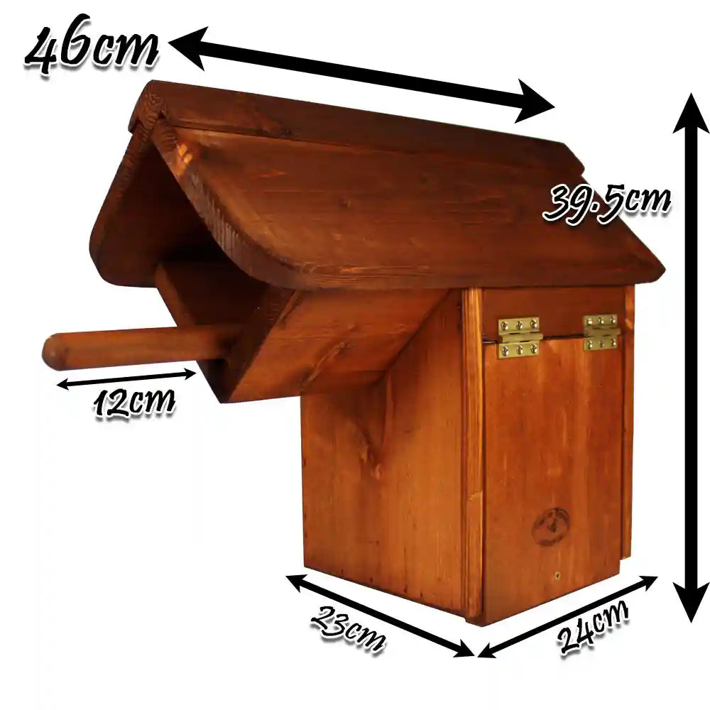 Dimensions of Flyte Little Owl Nesting Box