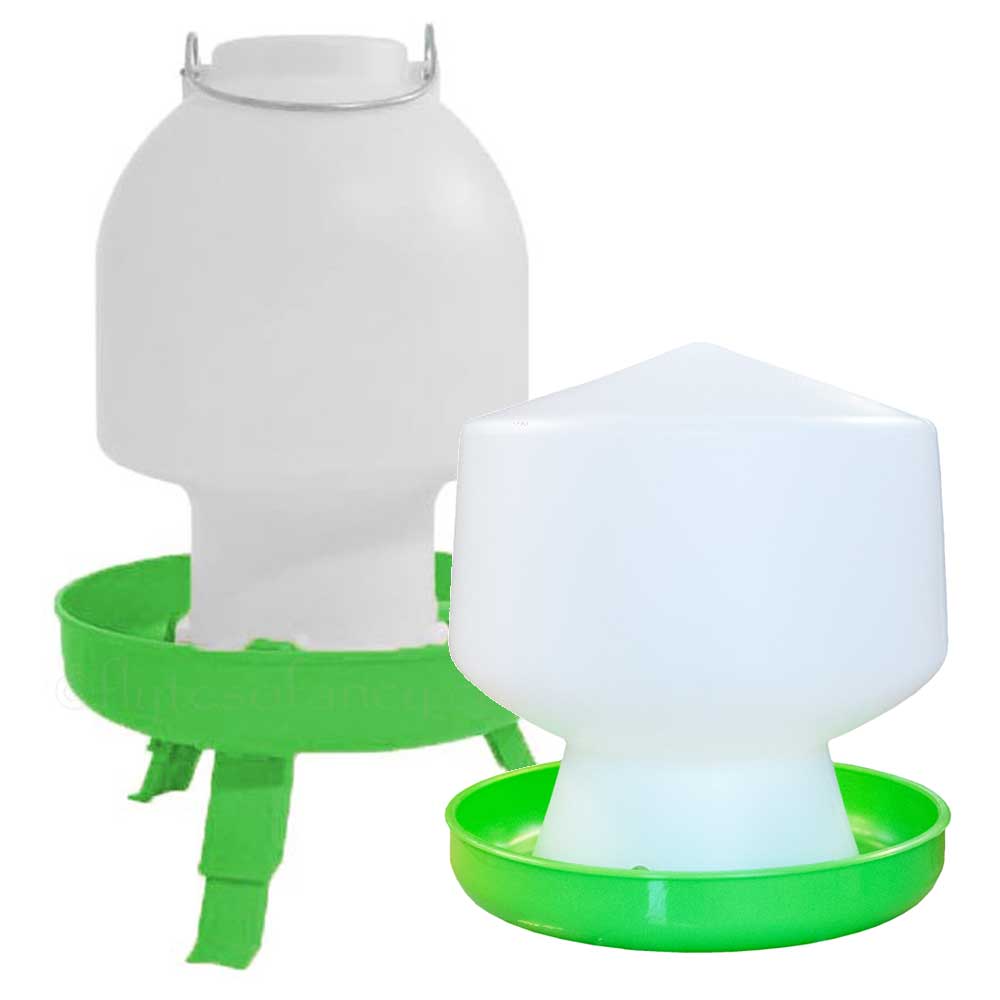 Plastic Mushroom Chick Drinkers - 1.3 litres or 2.5 litres