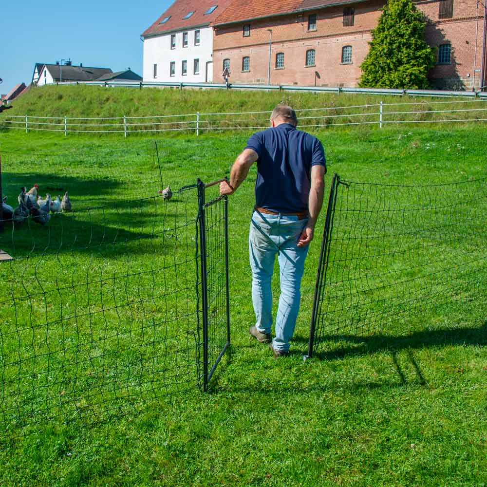 Rigid Gate for Electric Poultry Netting - NEW!