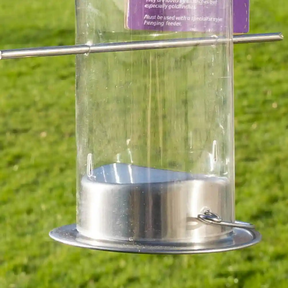 Stainless Steel Nyjer Seed Feeder