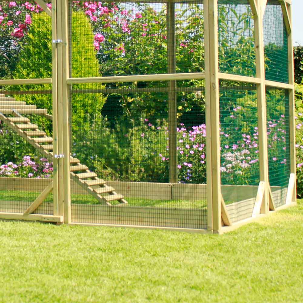 Timber Skirt for Flyte Aviary Chicken Coops