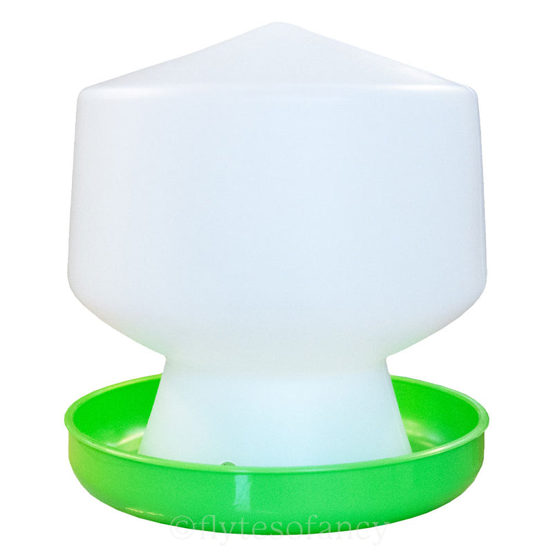 Plastic Chicken Drinker Feeder 1.5 Liter Poultry Water Transparent Waterer With Feet Legs