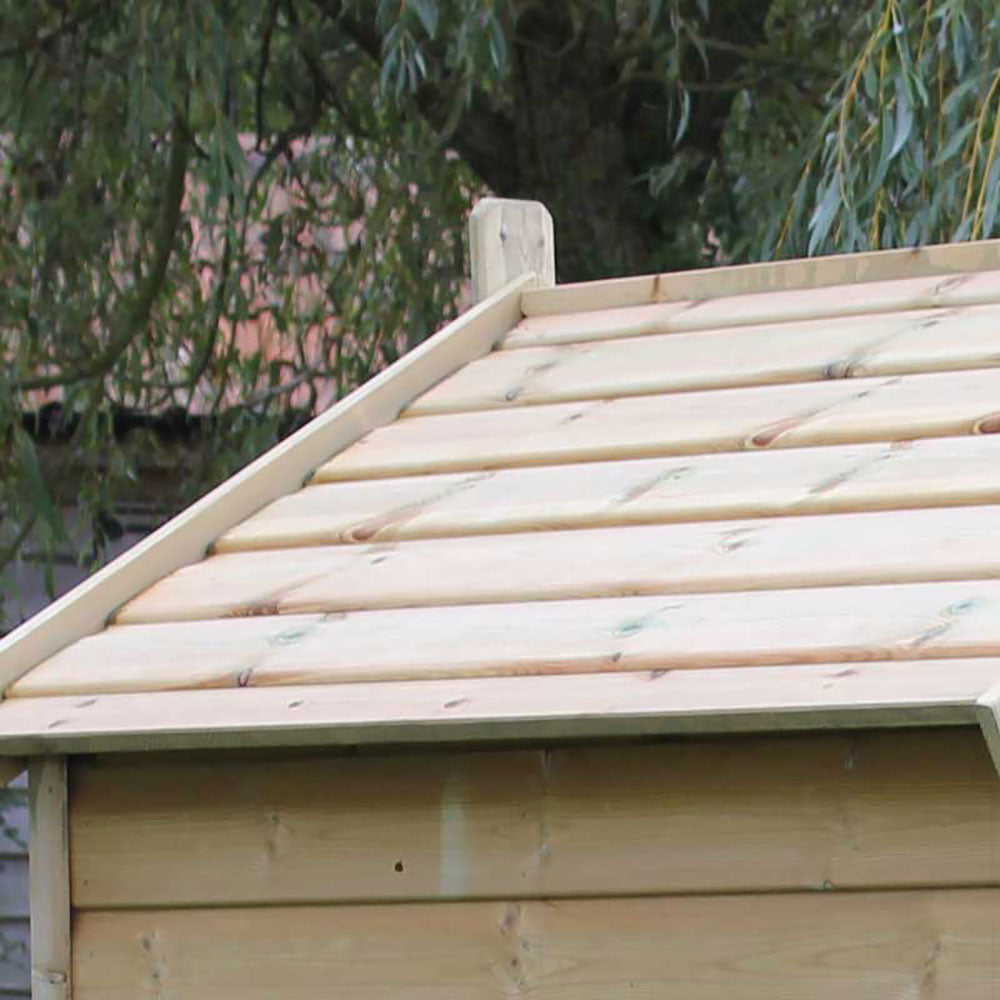 Timber Roof Granary 25 Hen House