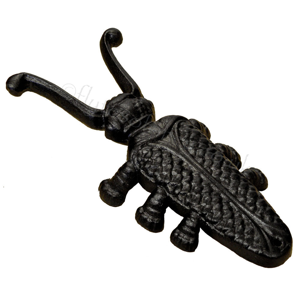 Black Cast Iron Beetle Boot Jack